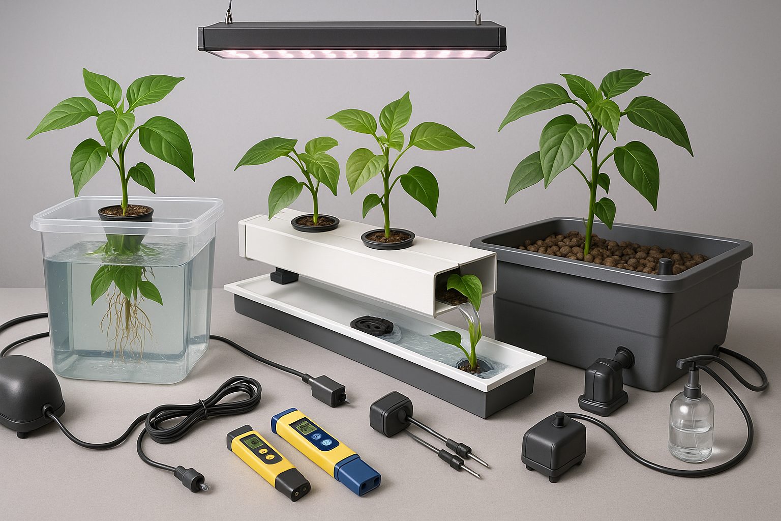 Choosing the Right Hydroponic System Equipment