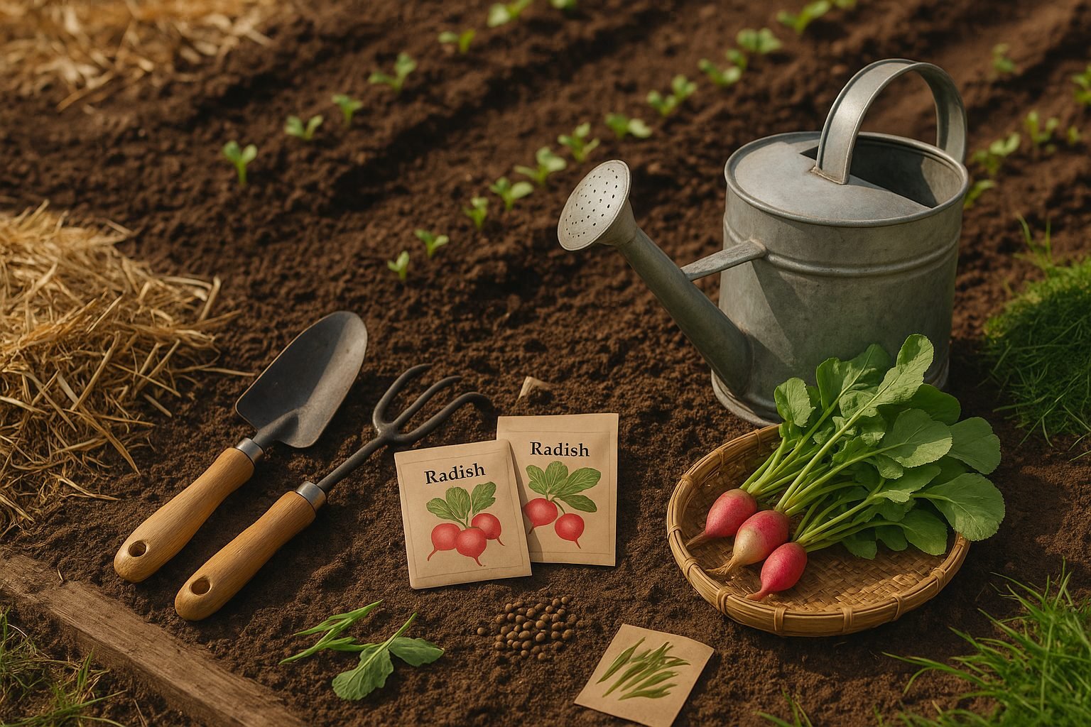 Choosing the Right Mulch for Radishes