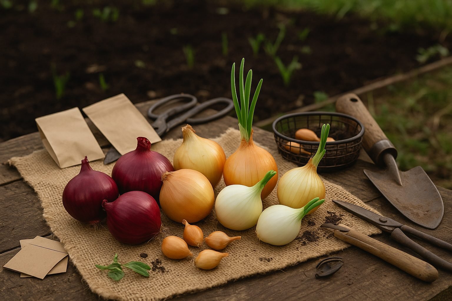 Choosing the Right Onion Varieties for Overwintering
