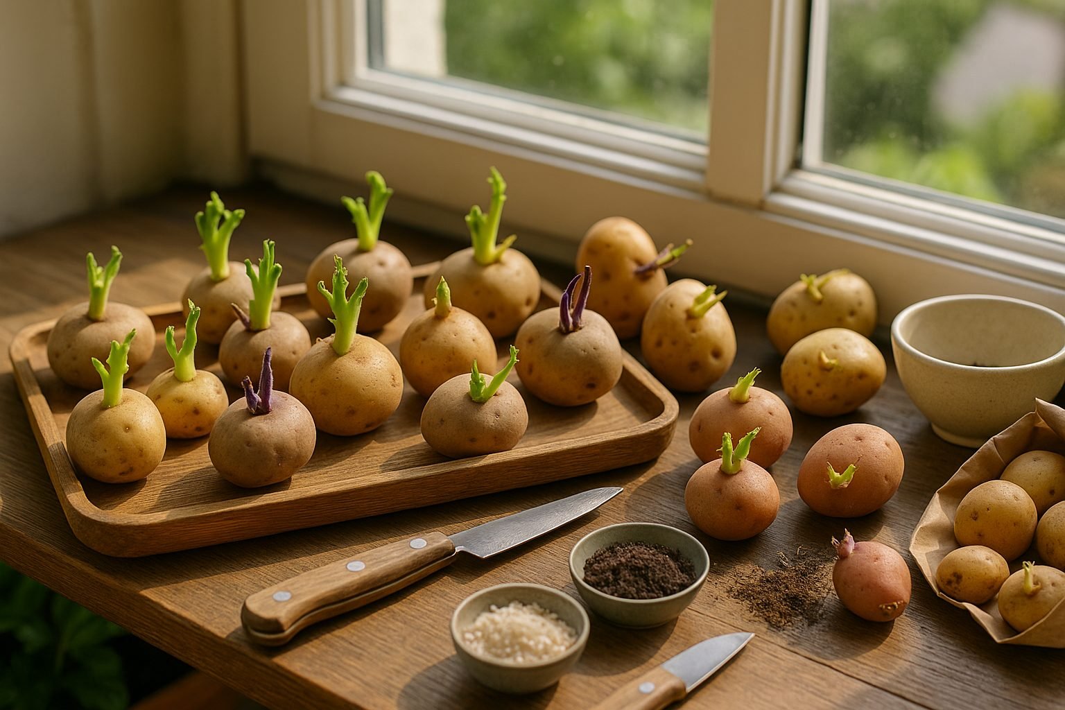 Choosing the Right Potato Varieties for Straw Grown Potatoes