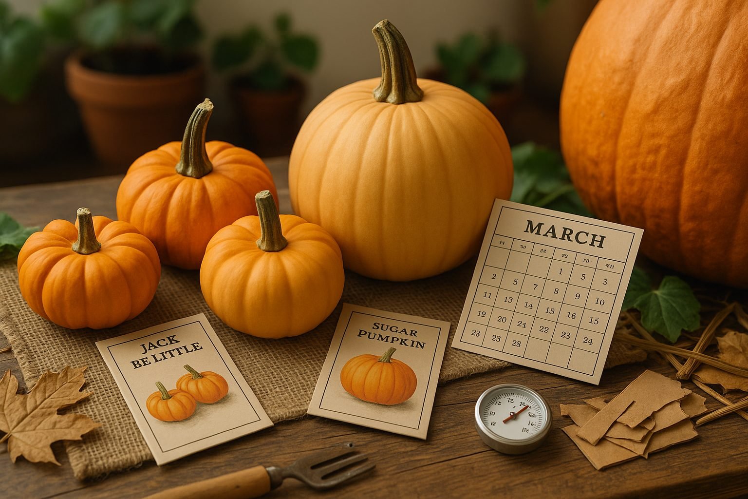 Choosing the Right Pumpkin Variety When to Plant