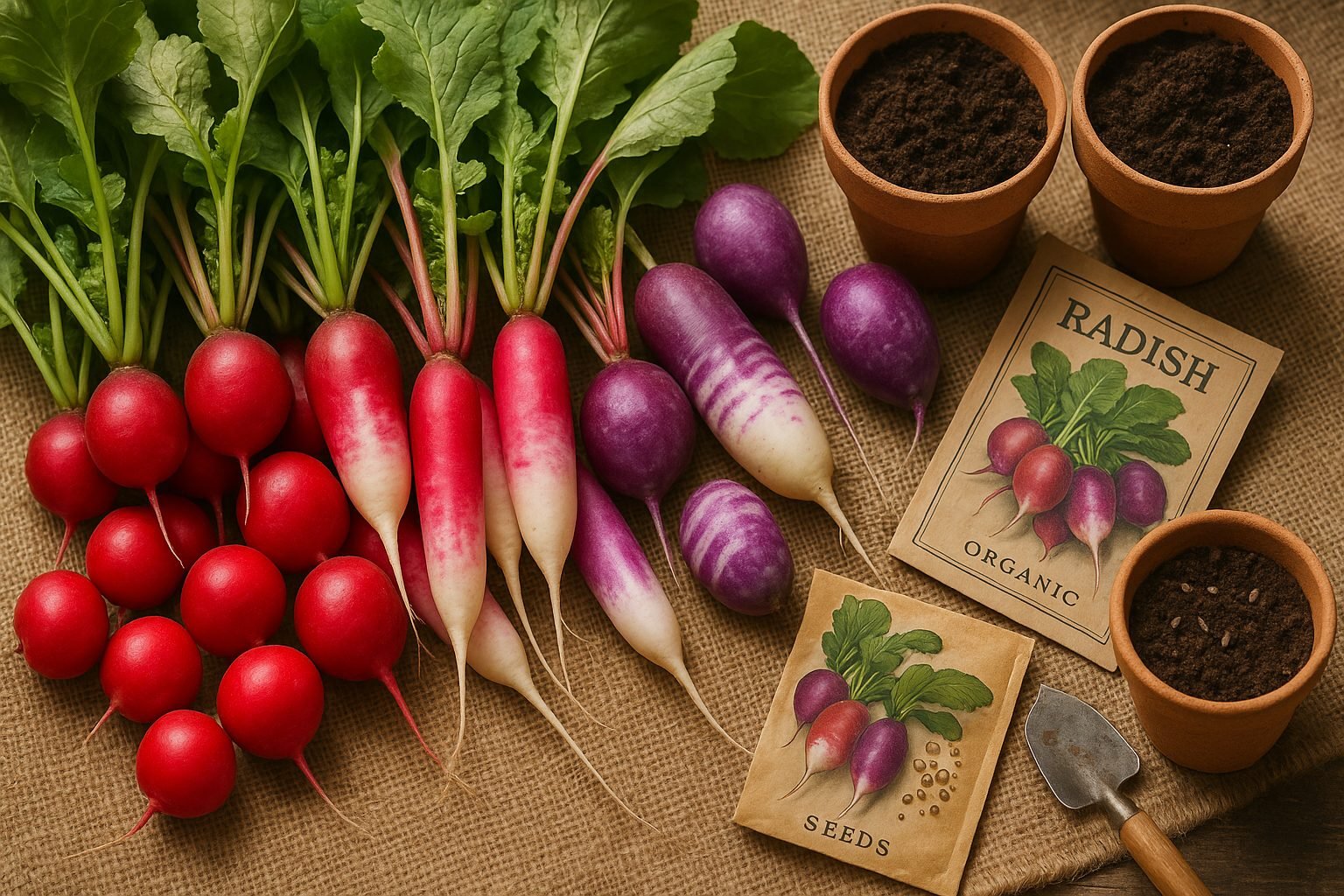 Choosing the Right Radish Varieties for Pots