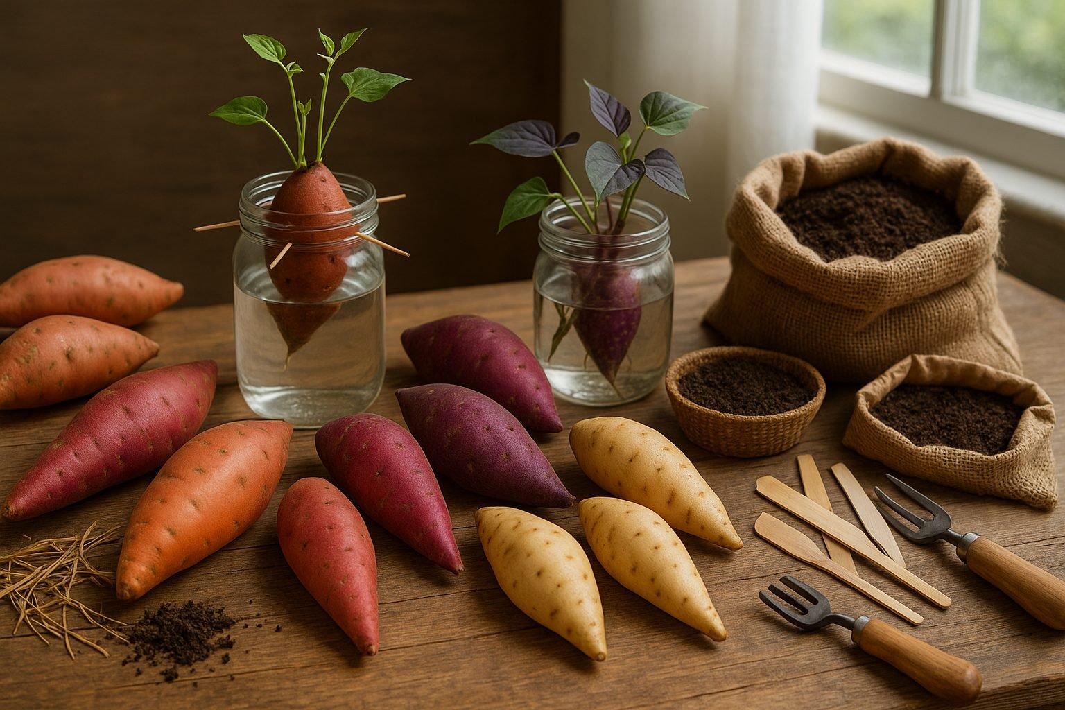 Choosing the Right Sweet Potato Varieties