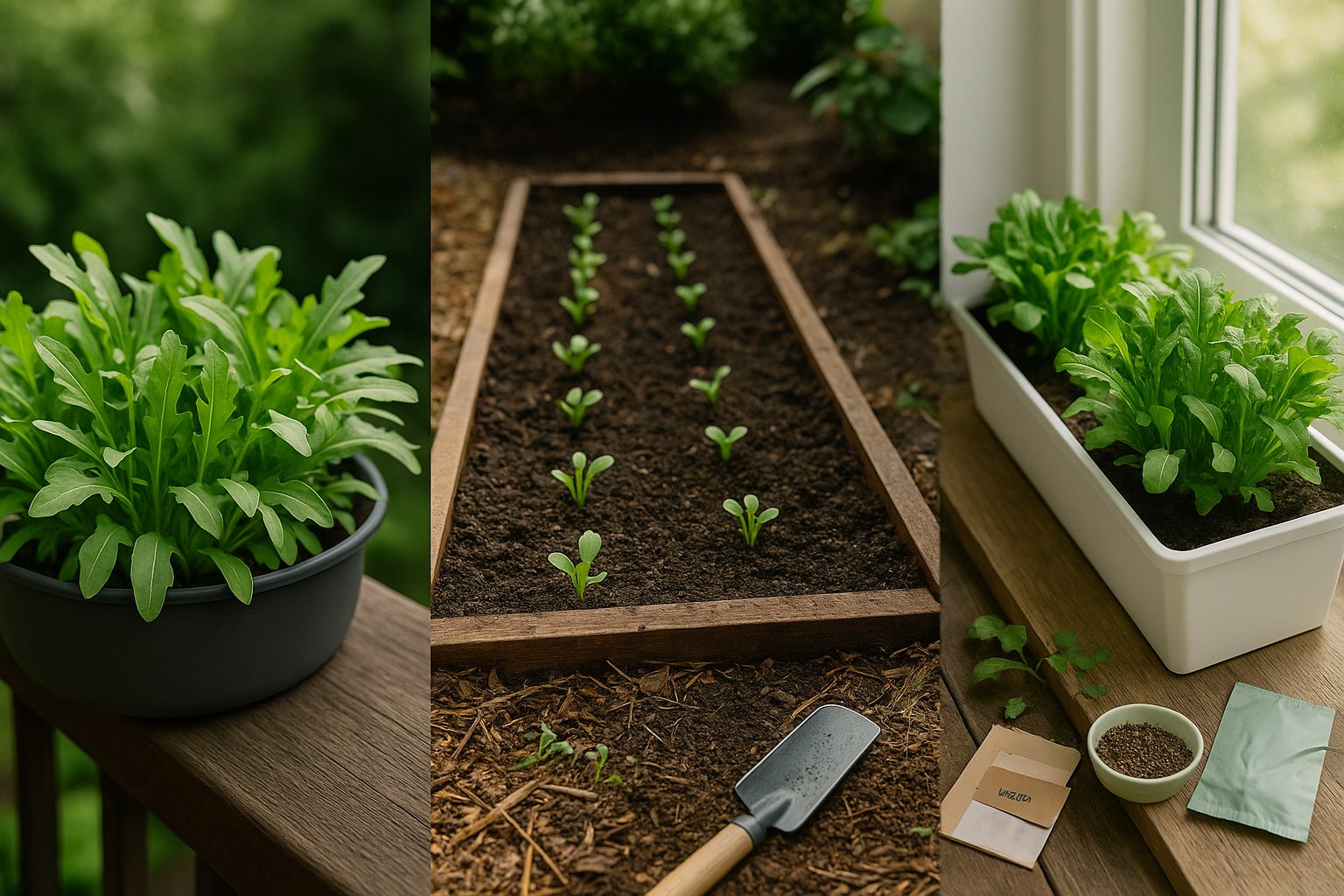 Choosing the Right Time and Place to Grow Arugula