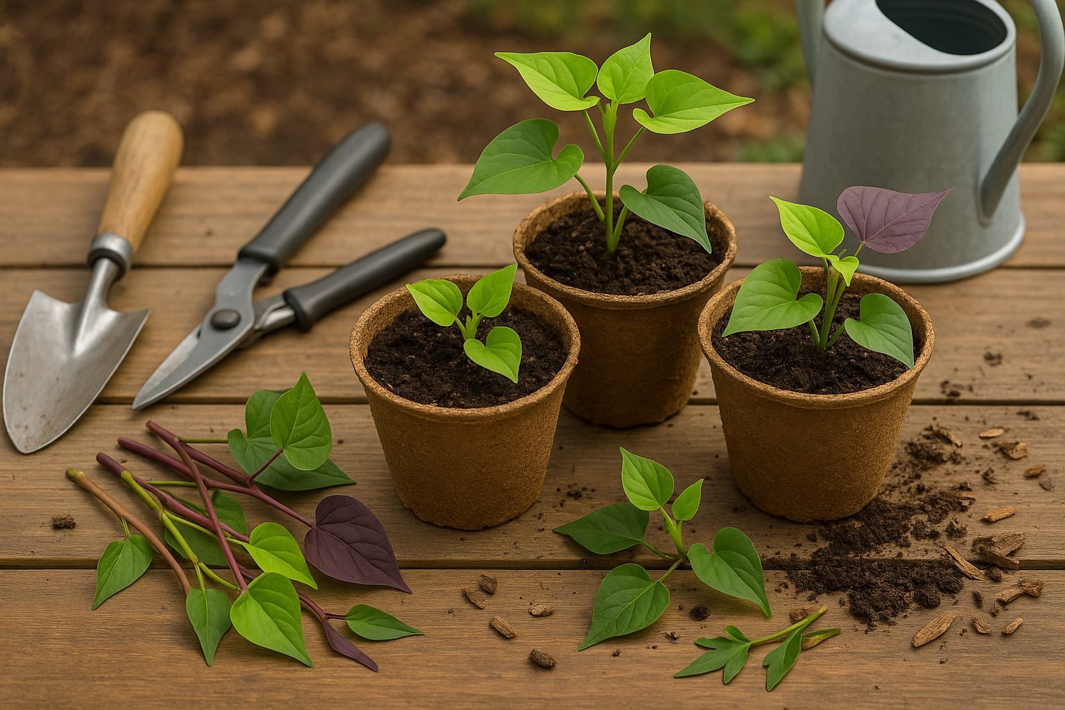 Choosing the Right Type of Sweet Potato Vine Support