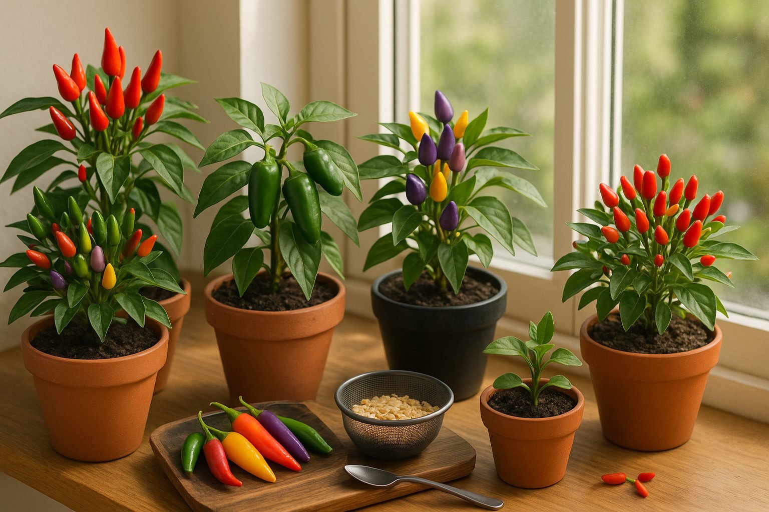 Choosing the Right Vertical Structure for Your Vertical Hot Pepper Garden