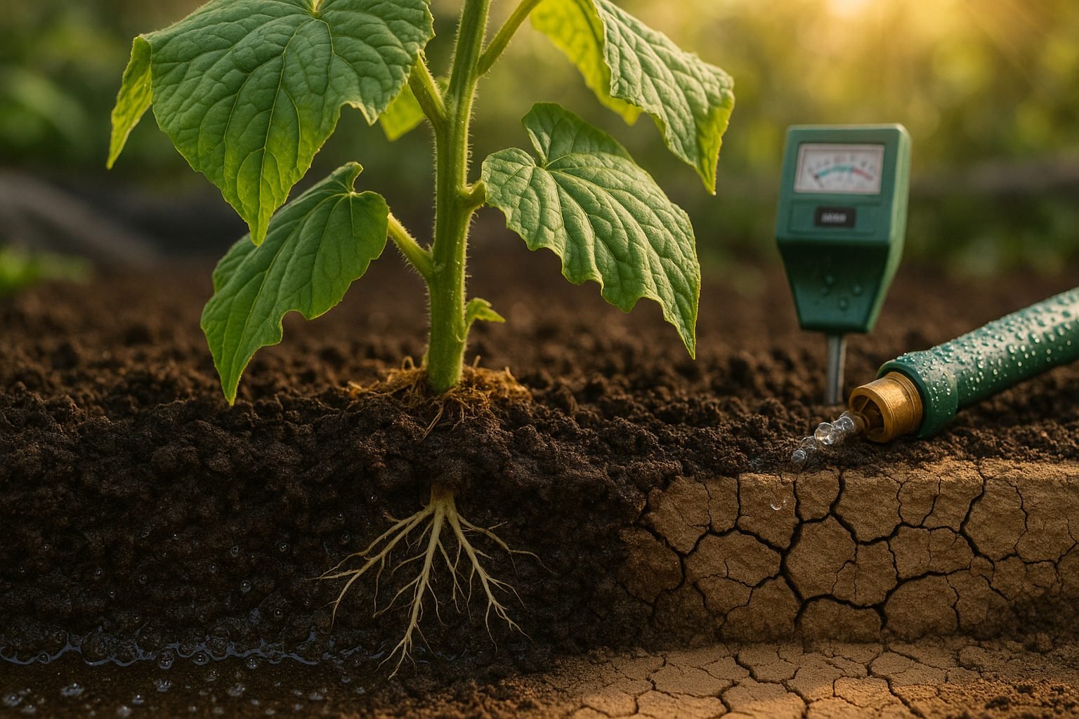 Common Causes of Droopy Cucumber Leaves