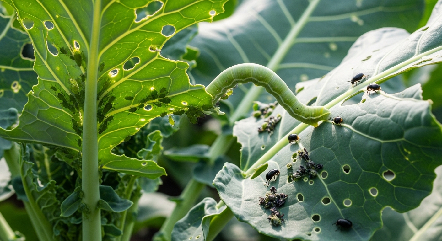 Common Insect Pests on Broccoli and Kale
