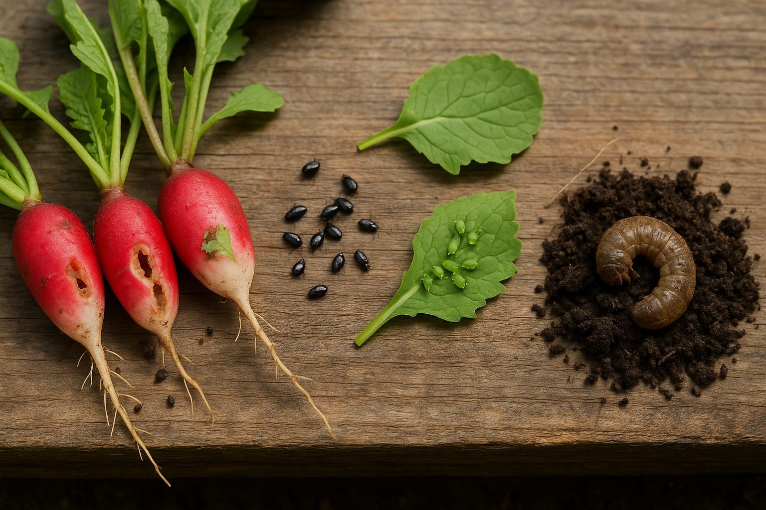 Common Radish Pests and Their Identification