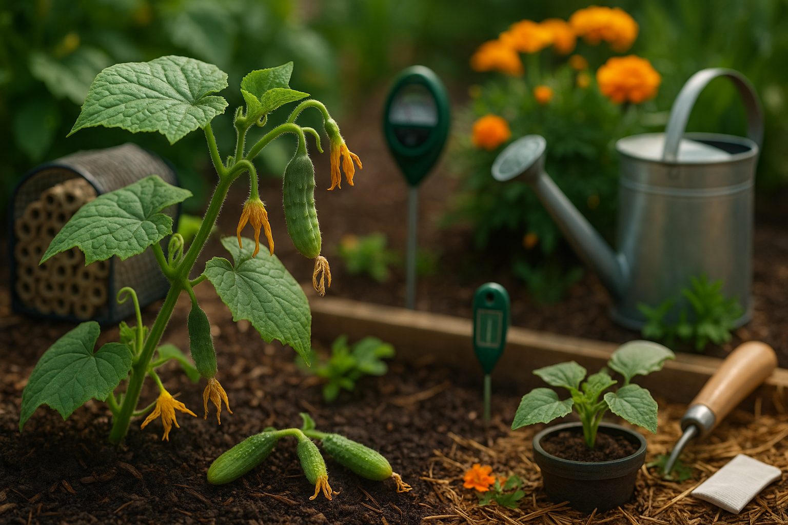 Common Reasons Cucumbers Drop Off the Vine