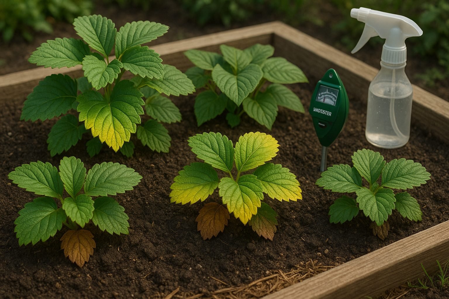 Common Reasons Strawberry Leaves Turn Yellow
