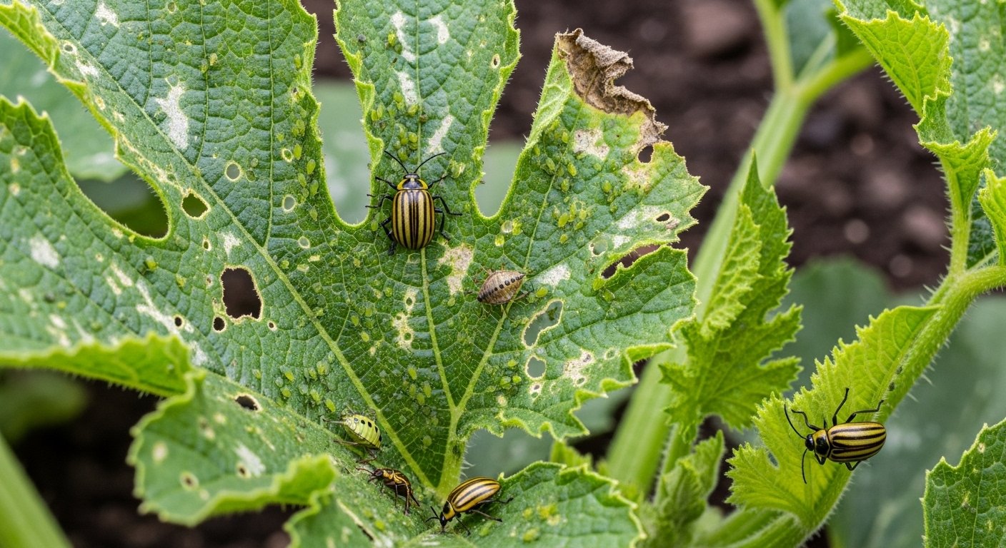 Common Zucchini Pests and Signs of Damage