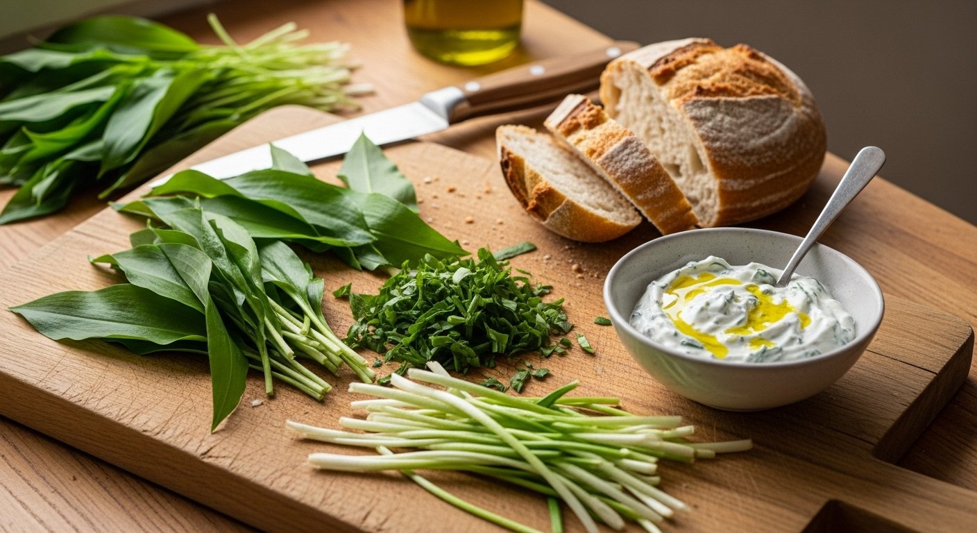 Cooking with Wild Garlic