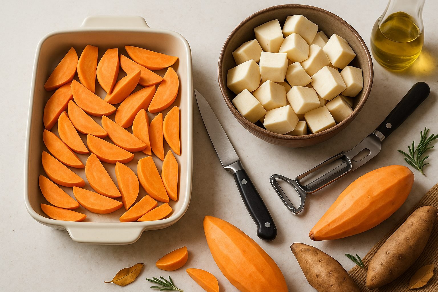 Cooking with Yams and Sweet Potatoes