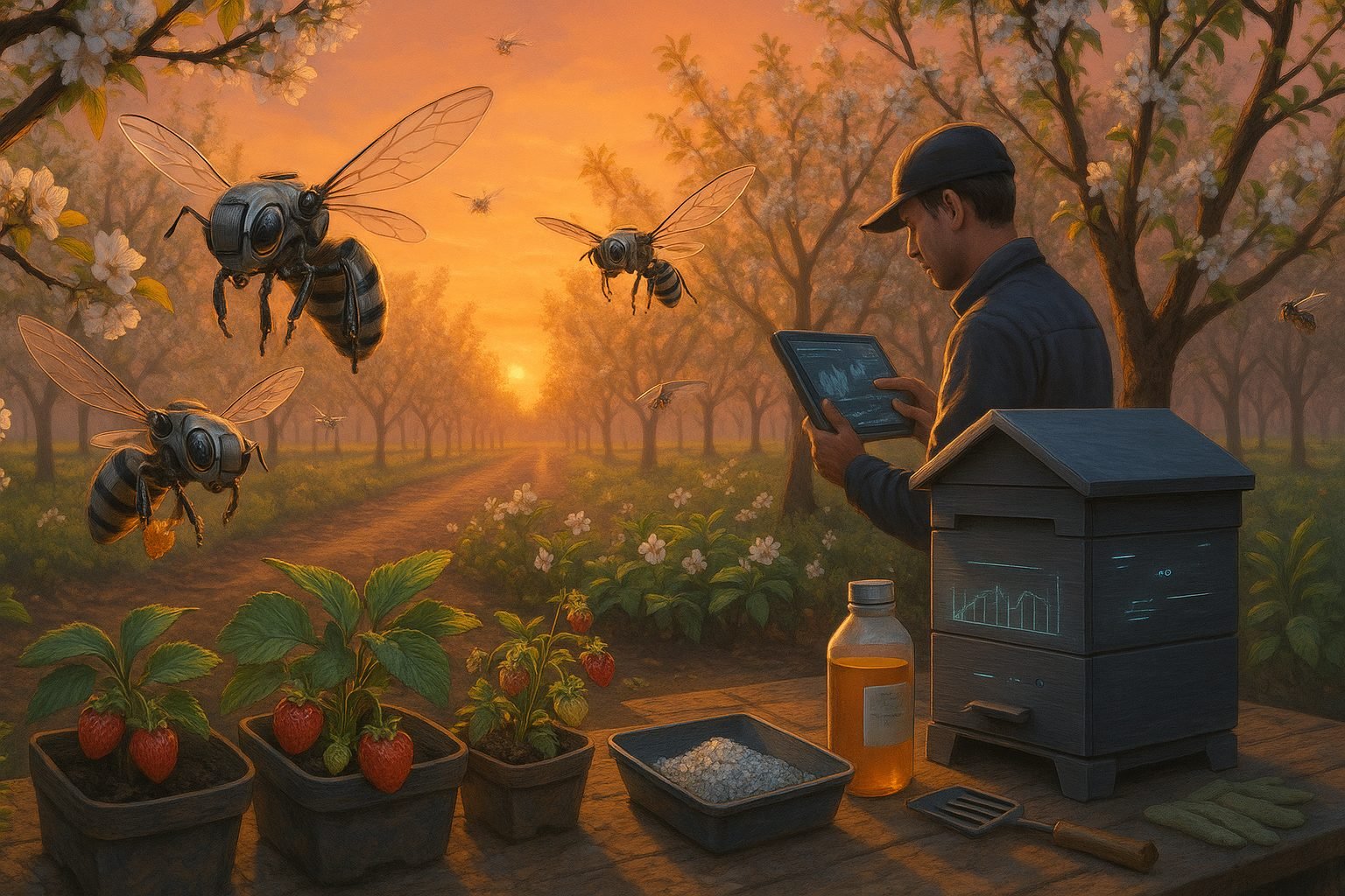 Creating a Pollinator Oasis Water Shelter and Safe Habitats
