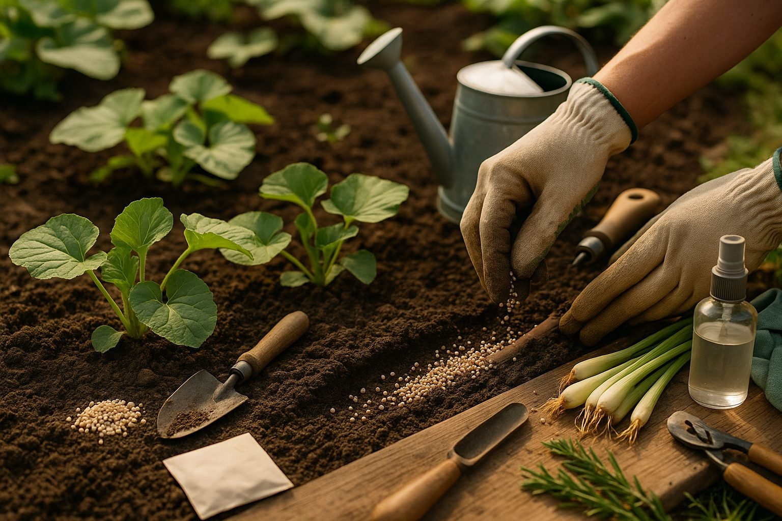 DIY Organic Fertilizer Mixes for Pumpkins