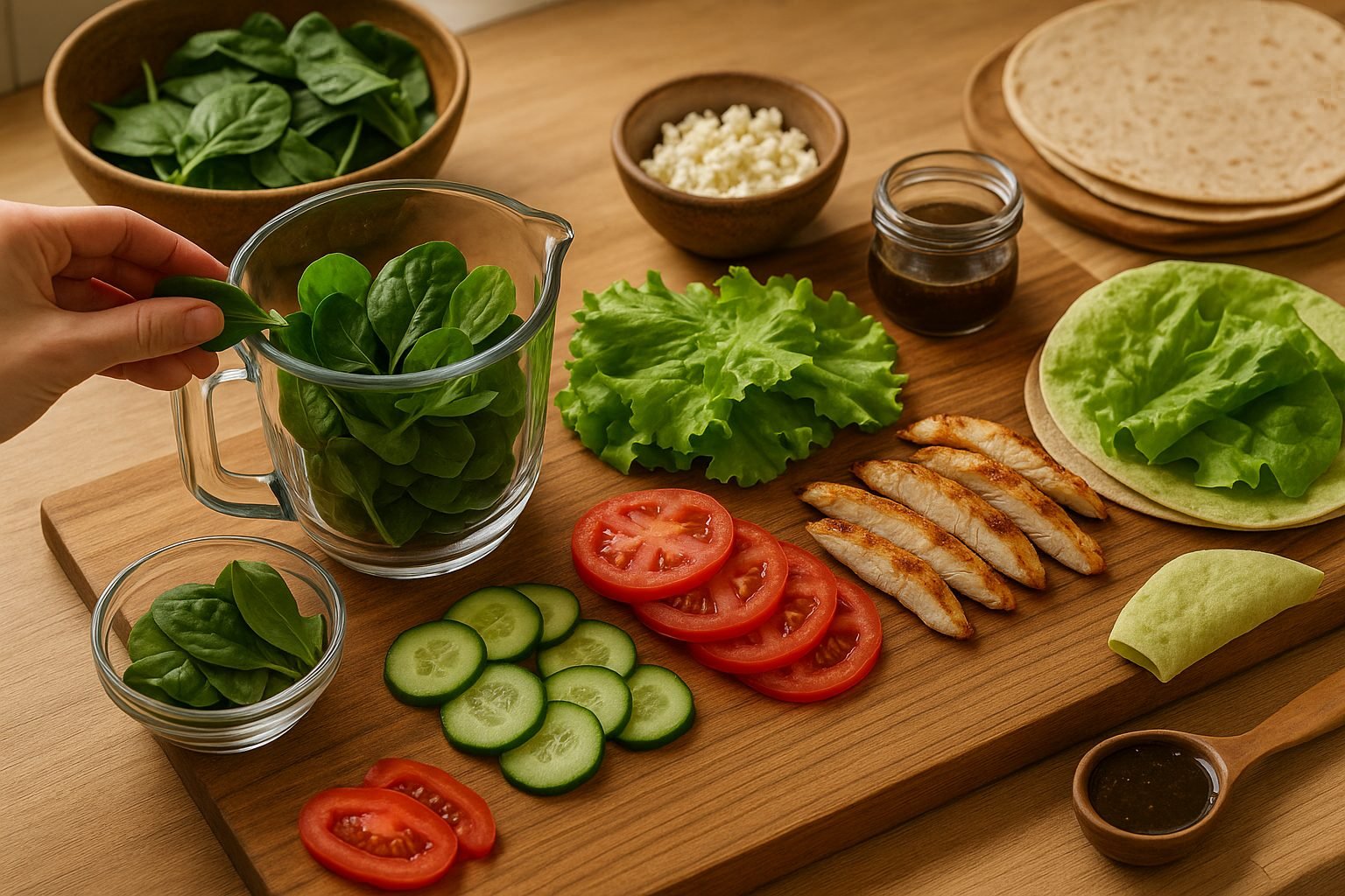 Delicious Ways to Use Spinach and Lettuce