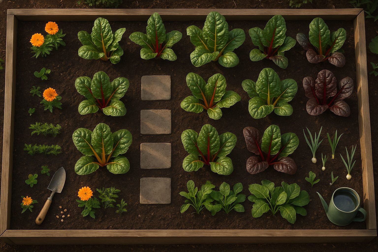 Designing Your Swiss Chard Garden Bed