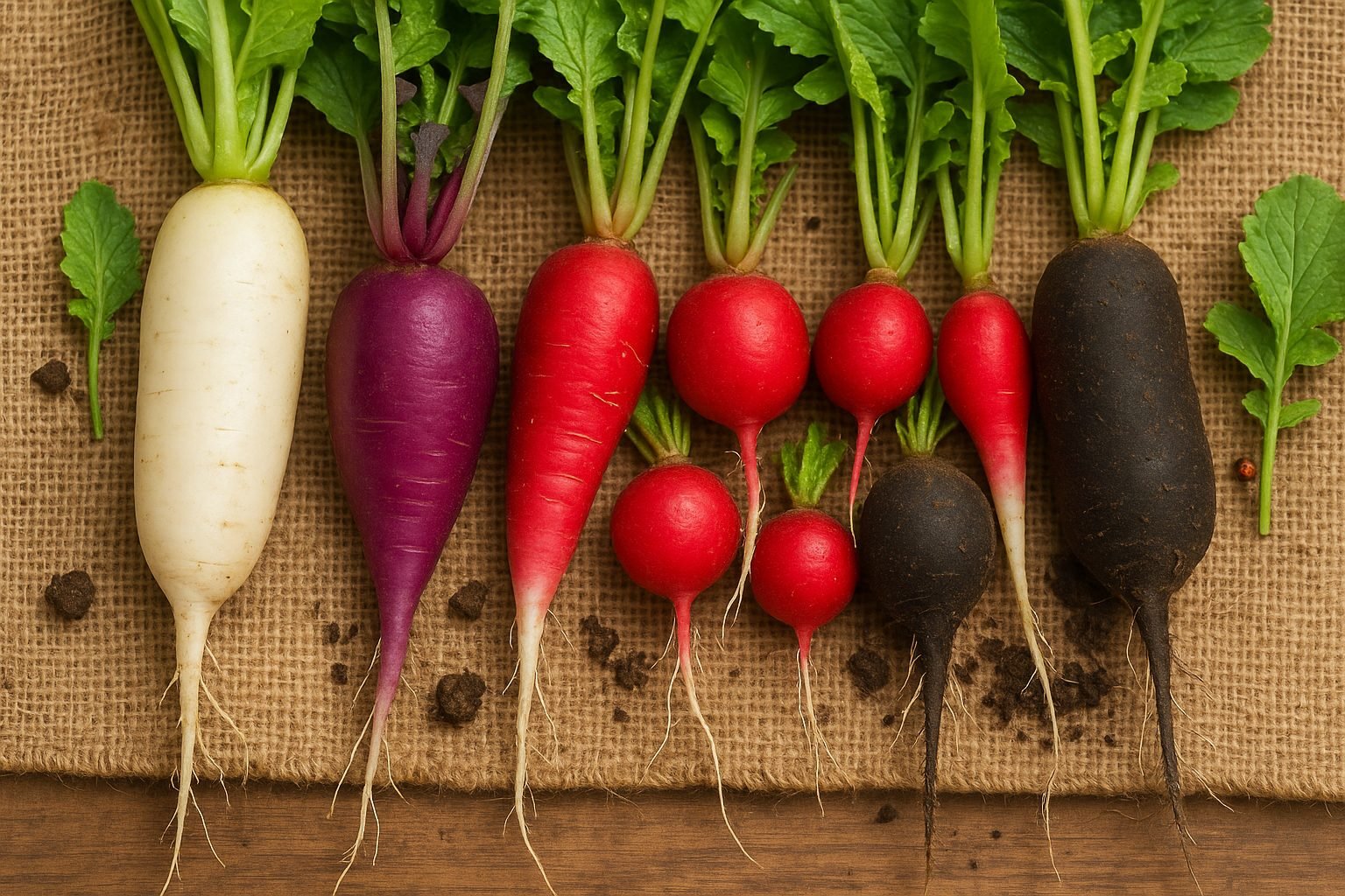 Different Types of Radishes