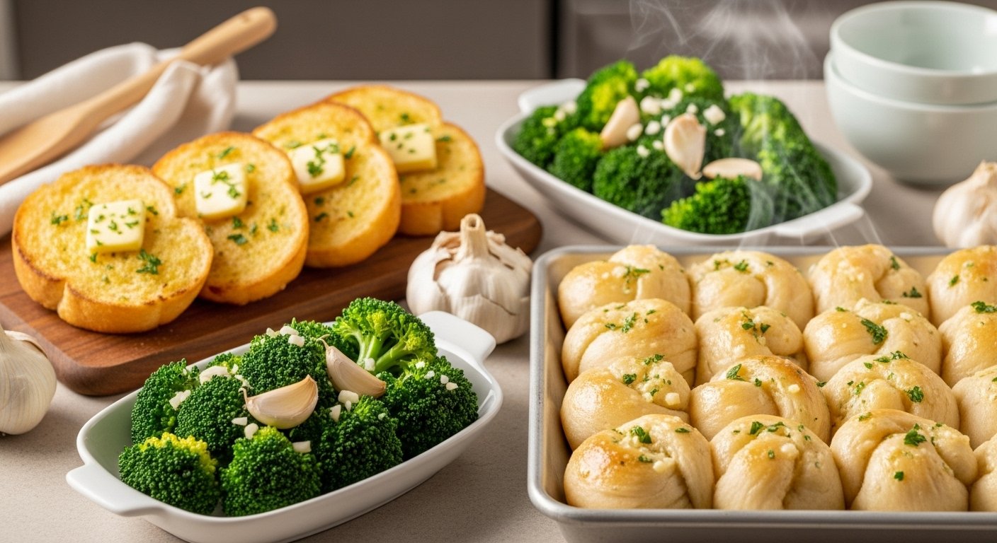 Easy Garlic Starters and Sides