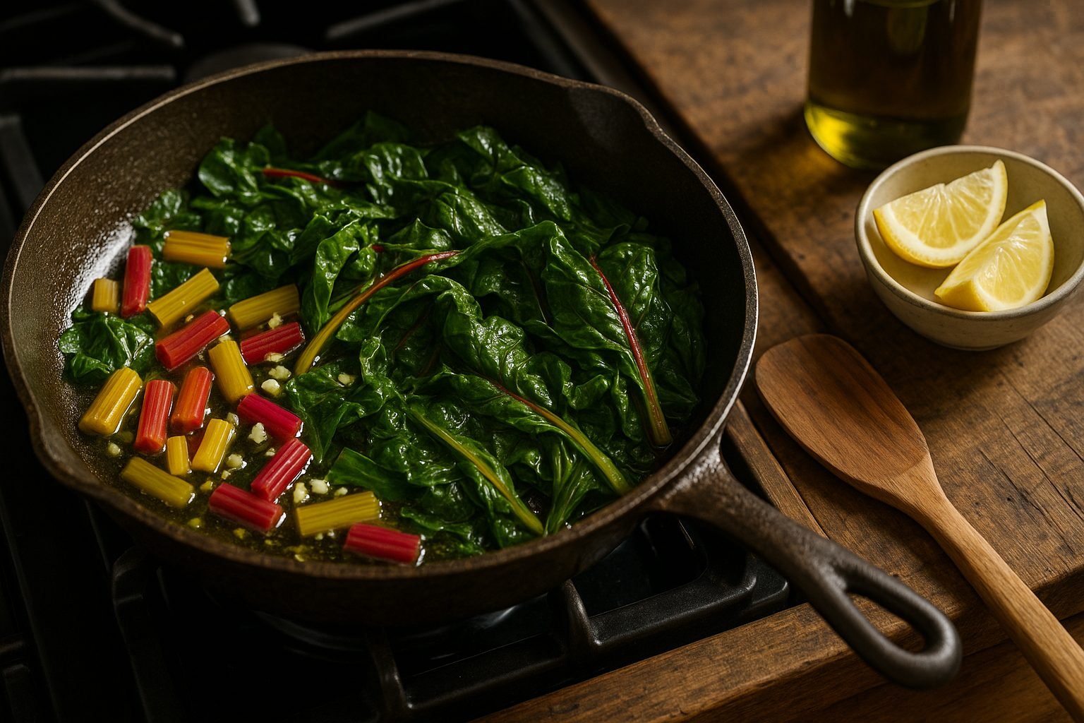 Easy Sauteed Swiss Chard Recipe