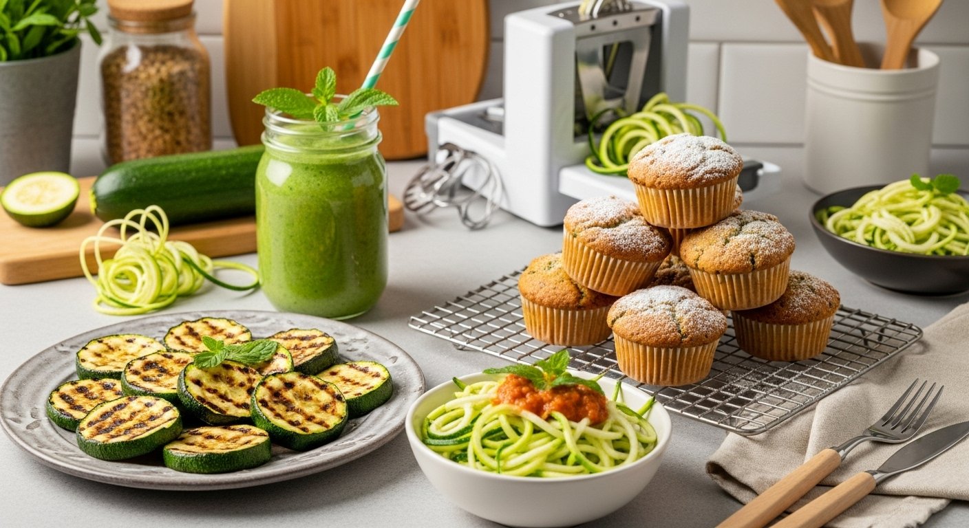 Easy Zucchini Recipes and Snack Ideas