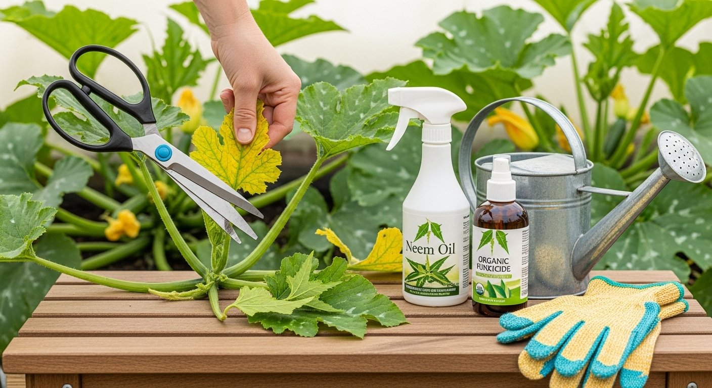 Effective Treatments for Yellow Zucchini Leaves