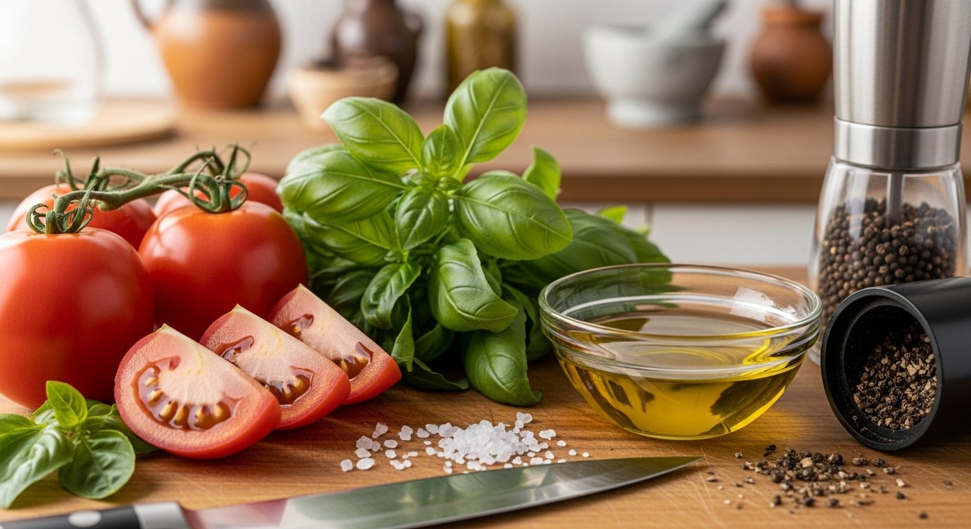 Essential Ingredients for the Perfect Tomato Basil Salad