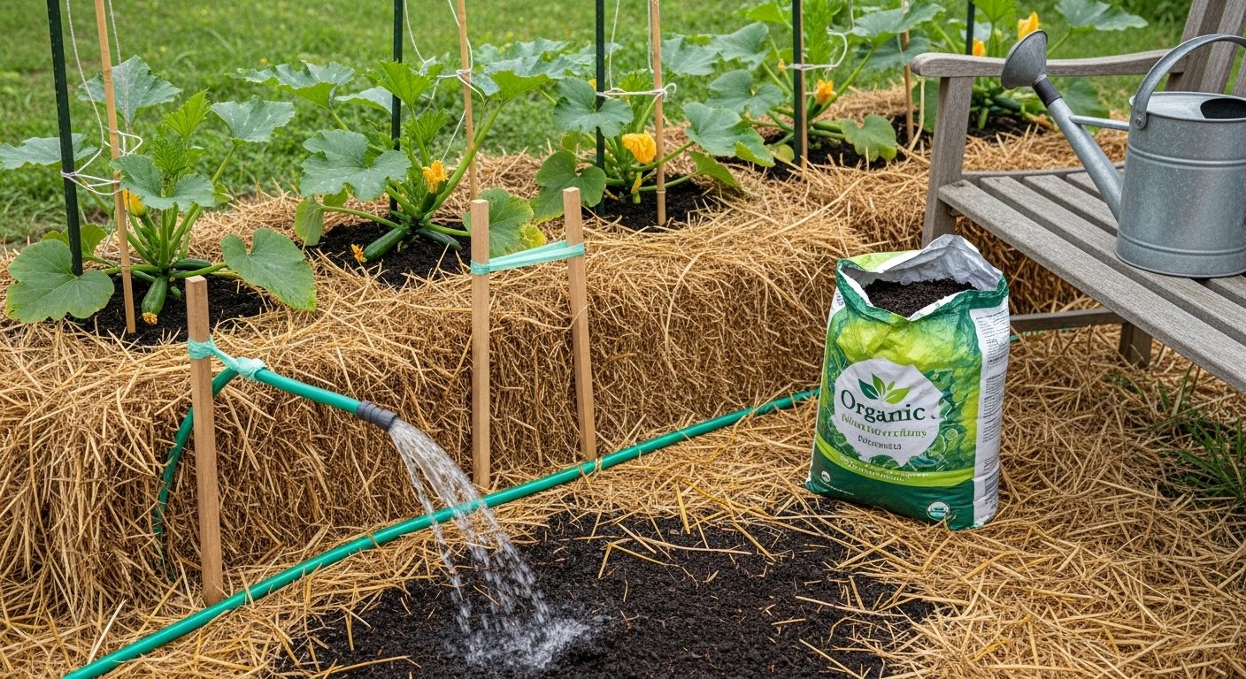 Essential Zucchini Care Watering Feeding Support