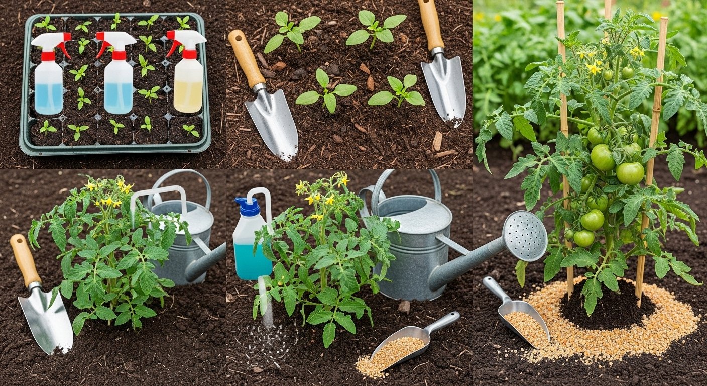 Fertilizing Tomatoes at Different Growth Stages