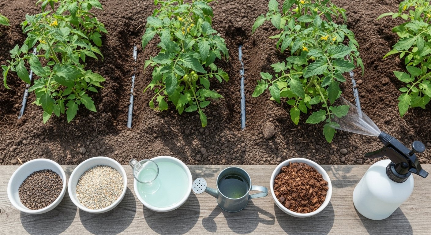 Fertilizing Tomatoes at Key Growth Stages