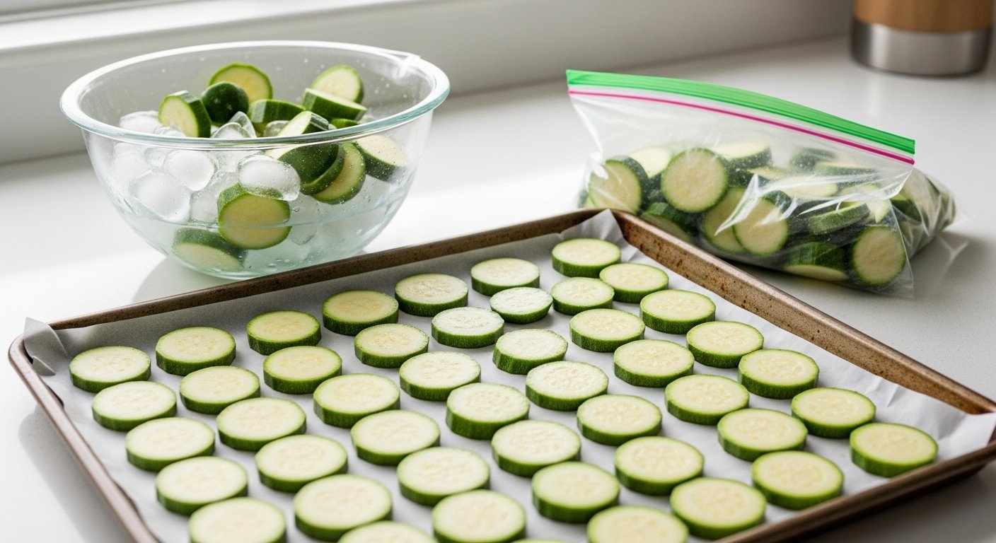 Freezing Zucchini Step-by-Step Guide