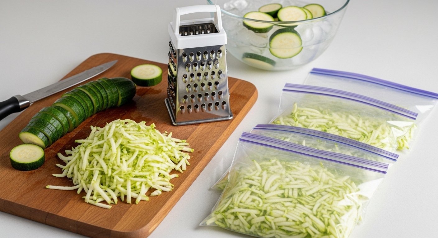 Freezing ZucchiniBest Methods and Uses