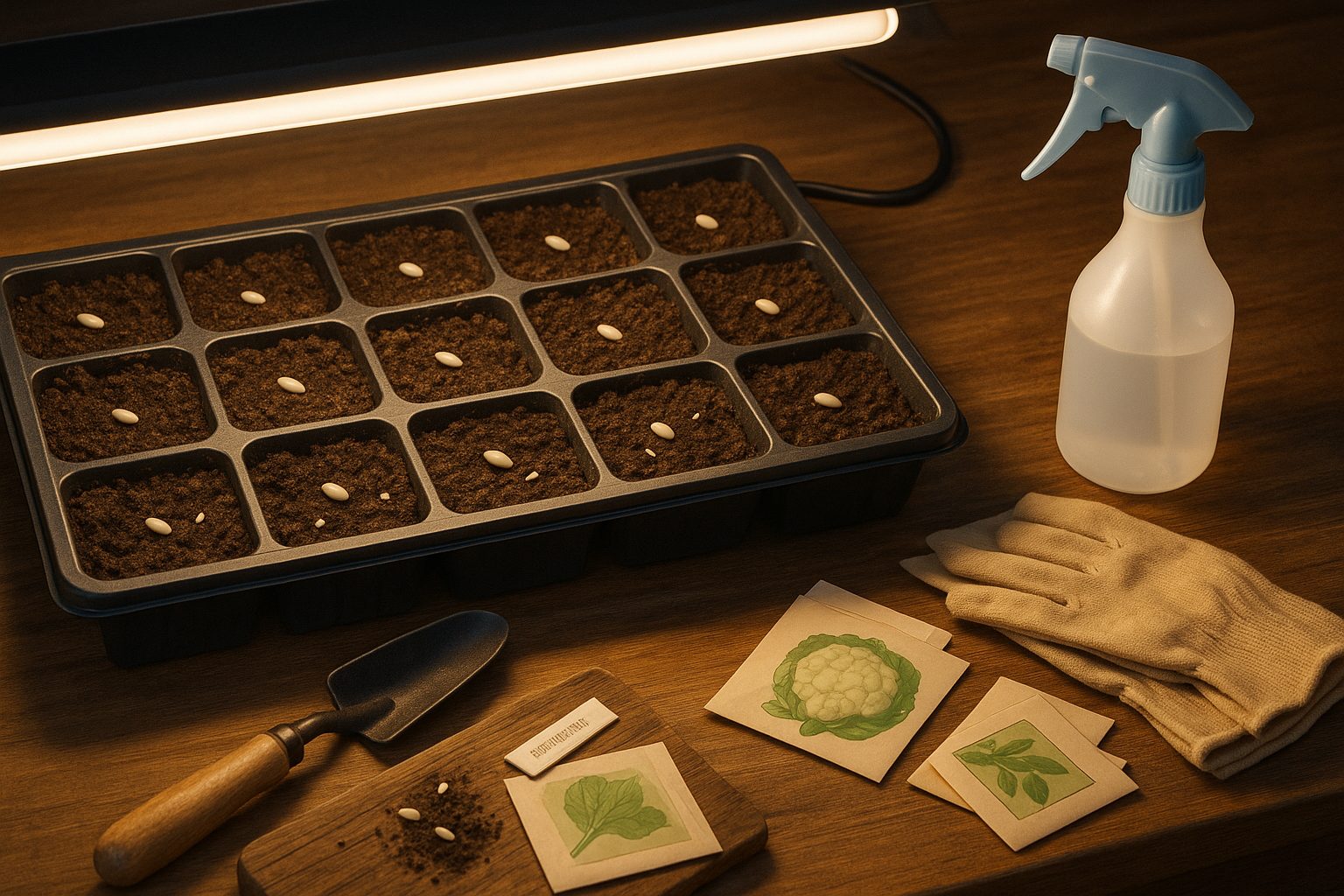 Growing Cauliflower at Home or in the Classroom