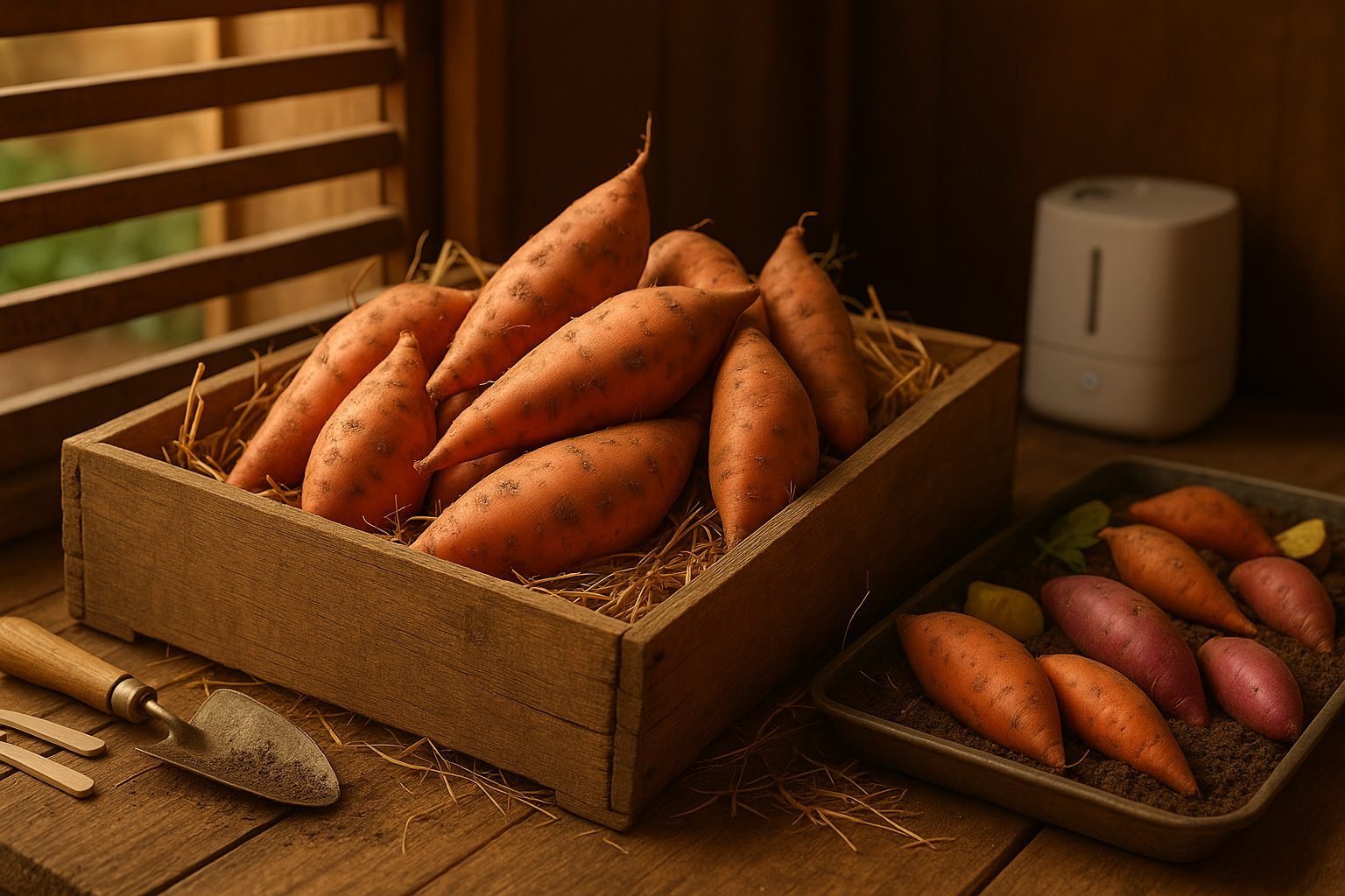 Growing Sweet Potato Slips in Water