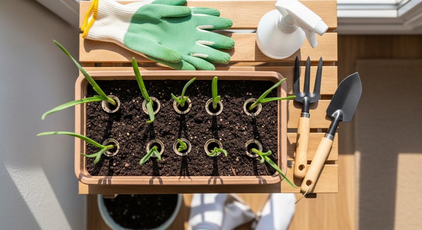 Growing Your Own Green Garlic at Home