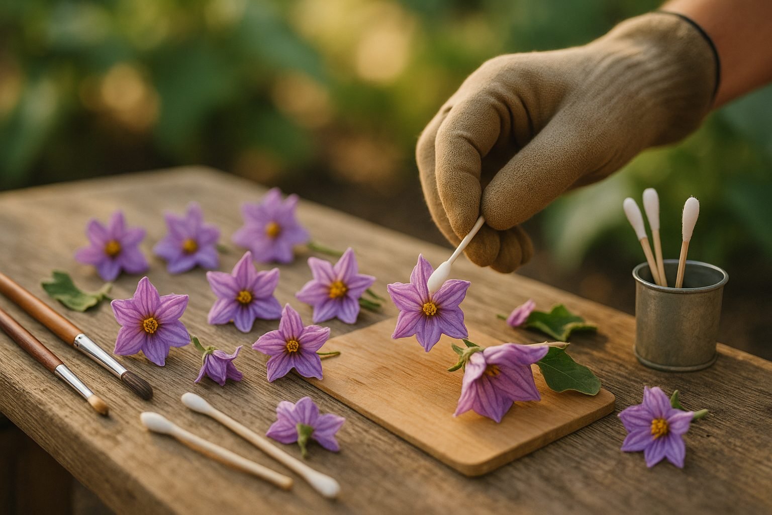 Hand-Pollination Techniques for Better Yields