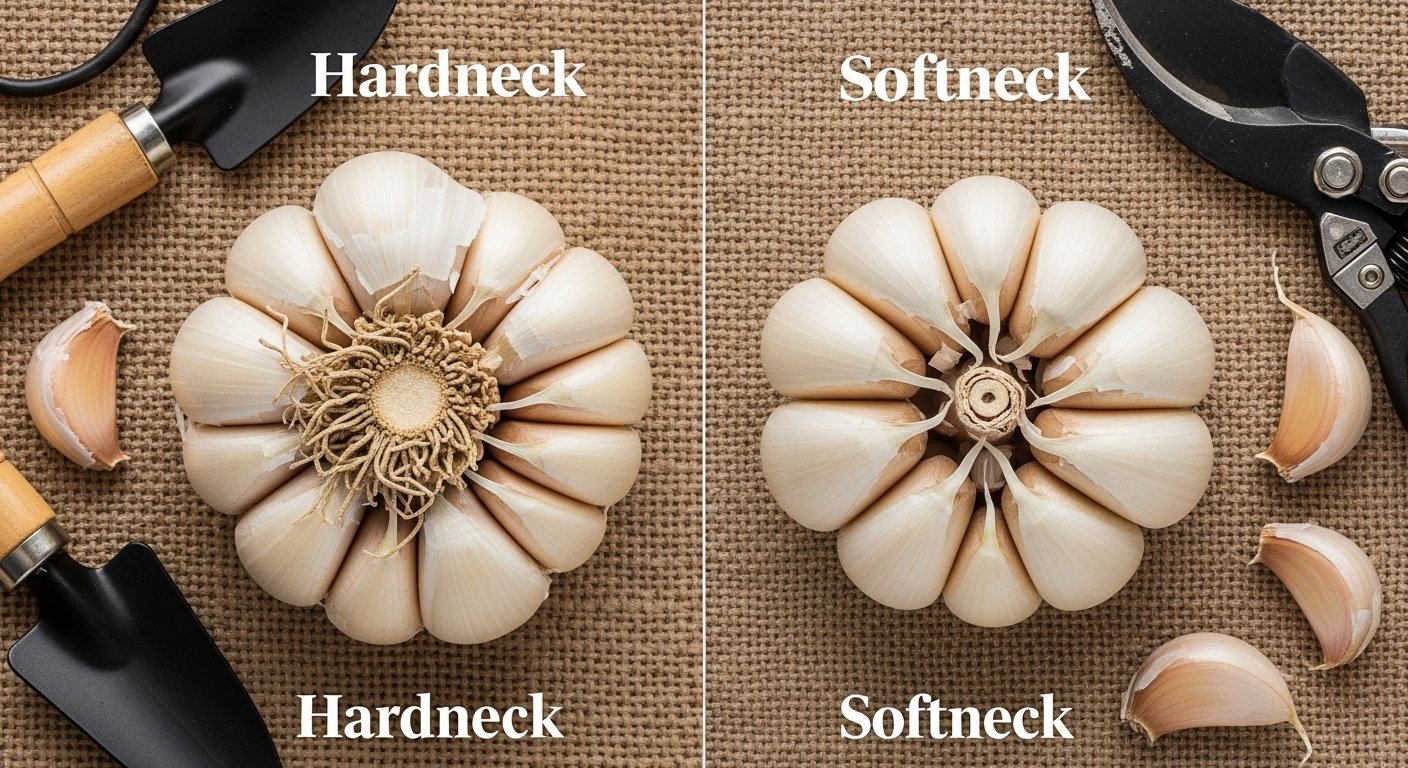 Hardneck vs Softneck Garlic Key Differences