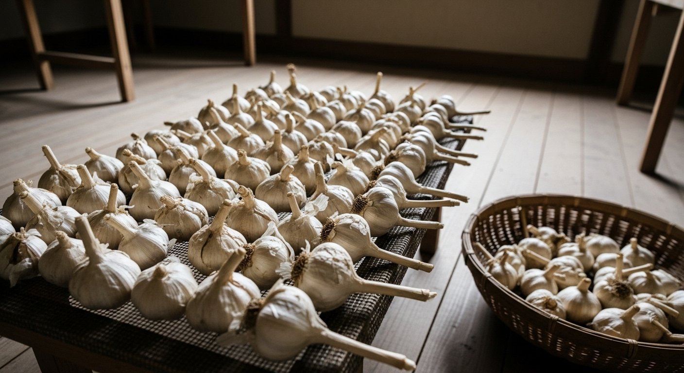 Harvesting Curing Storing Garlic
