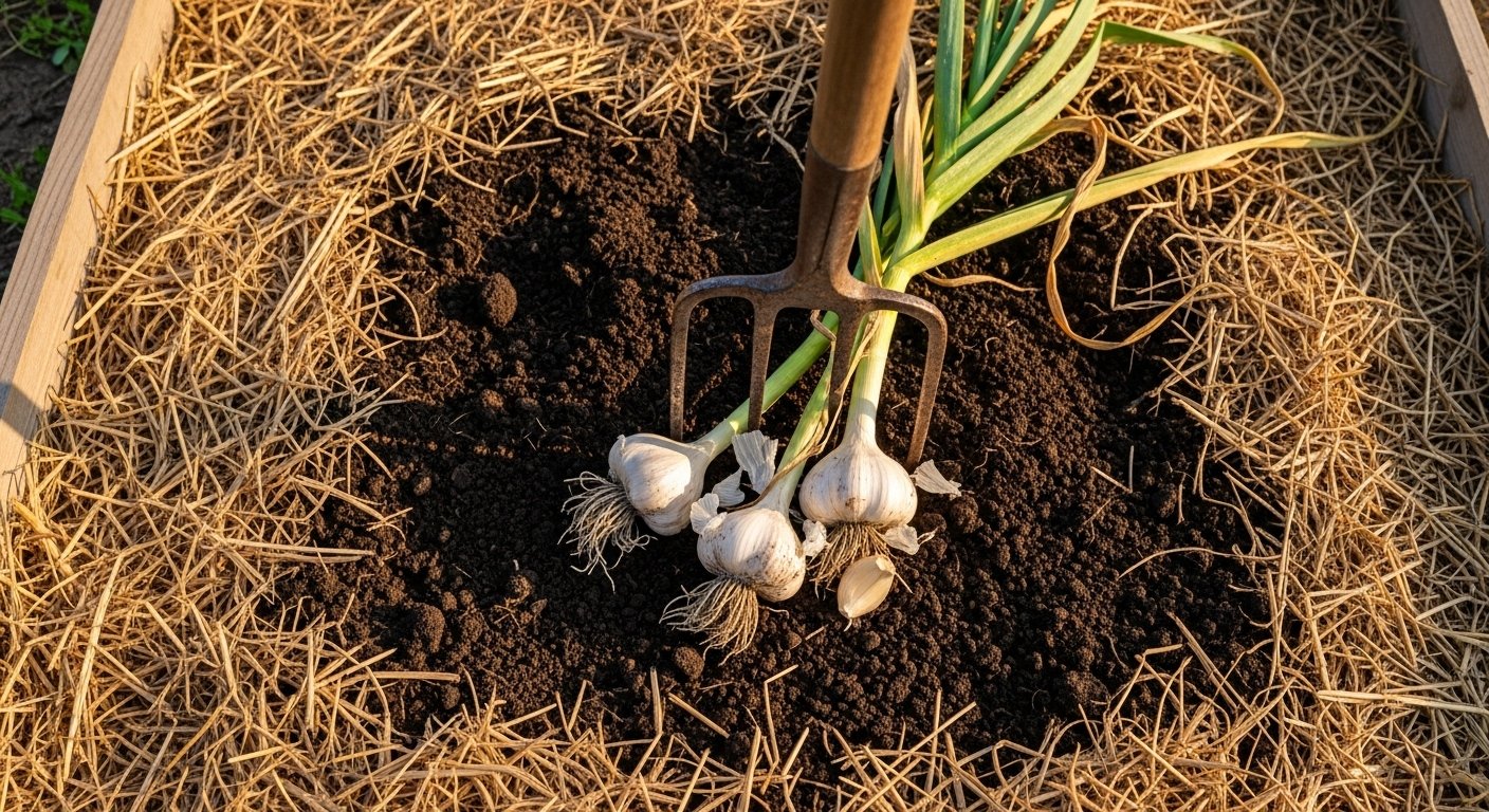 Harvesting Garlic Knowing When and How for Best Results