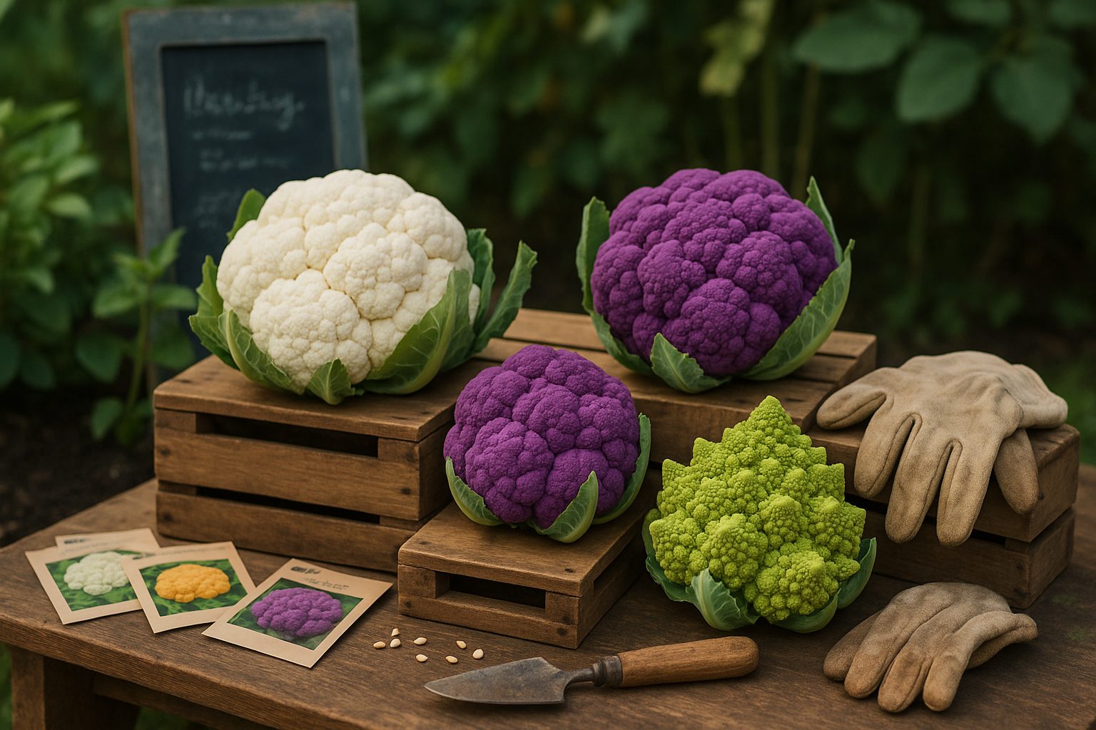 Harvesting Tools for Cauliflower