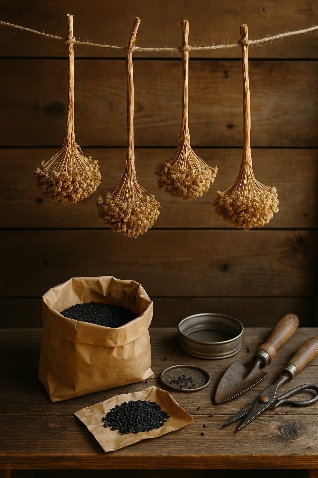 Harvesting and Saving Onion Seeds