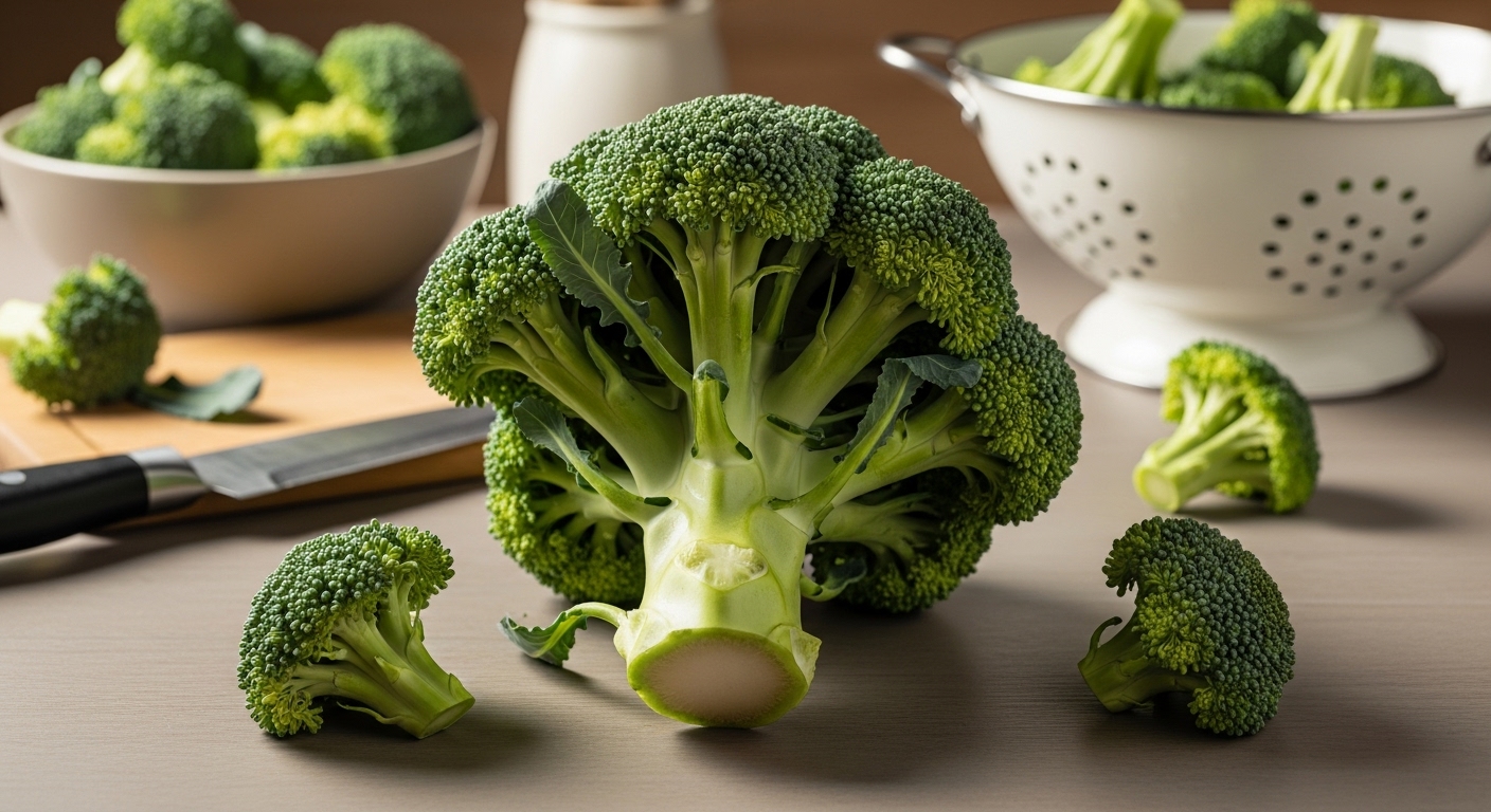 Harvesting and Storing Broccoli
