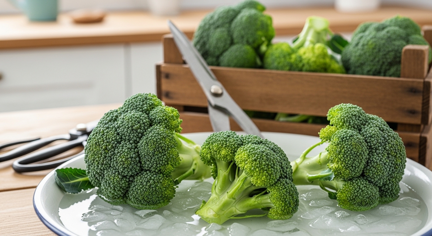 Harvesting and Storing Broccoli