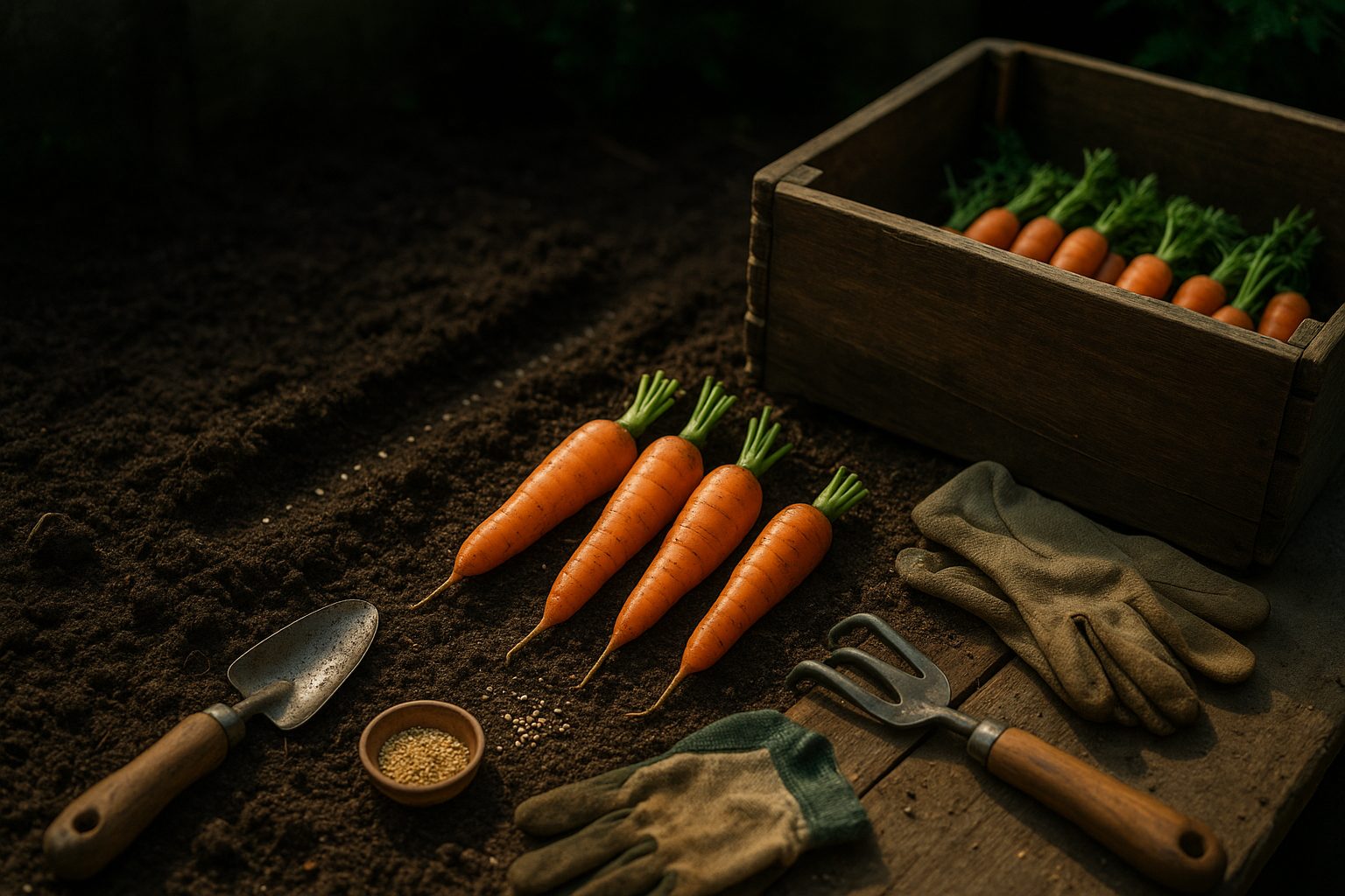 Harvesting and Storing Carrots Properly