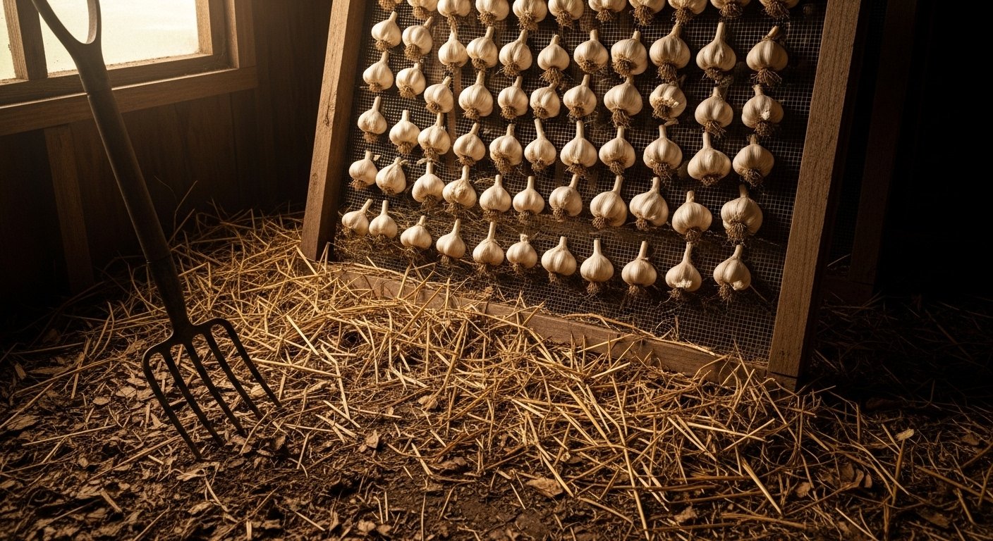 Harvesting and Storing Garlic