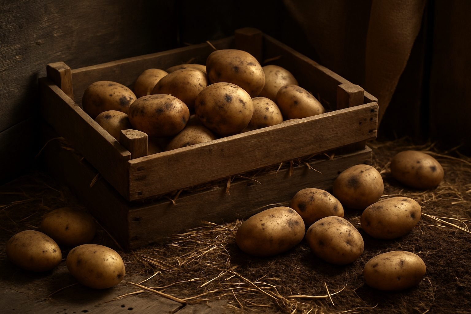 Harvesting and Storing Potatoes Properly