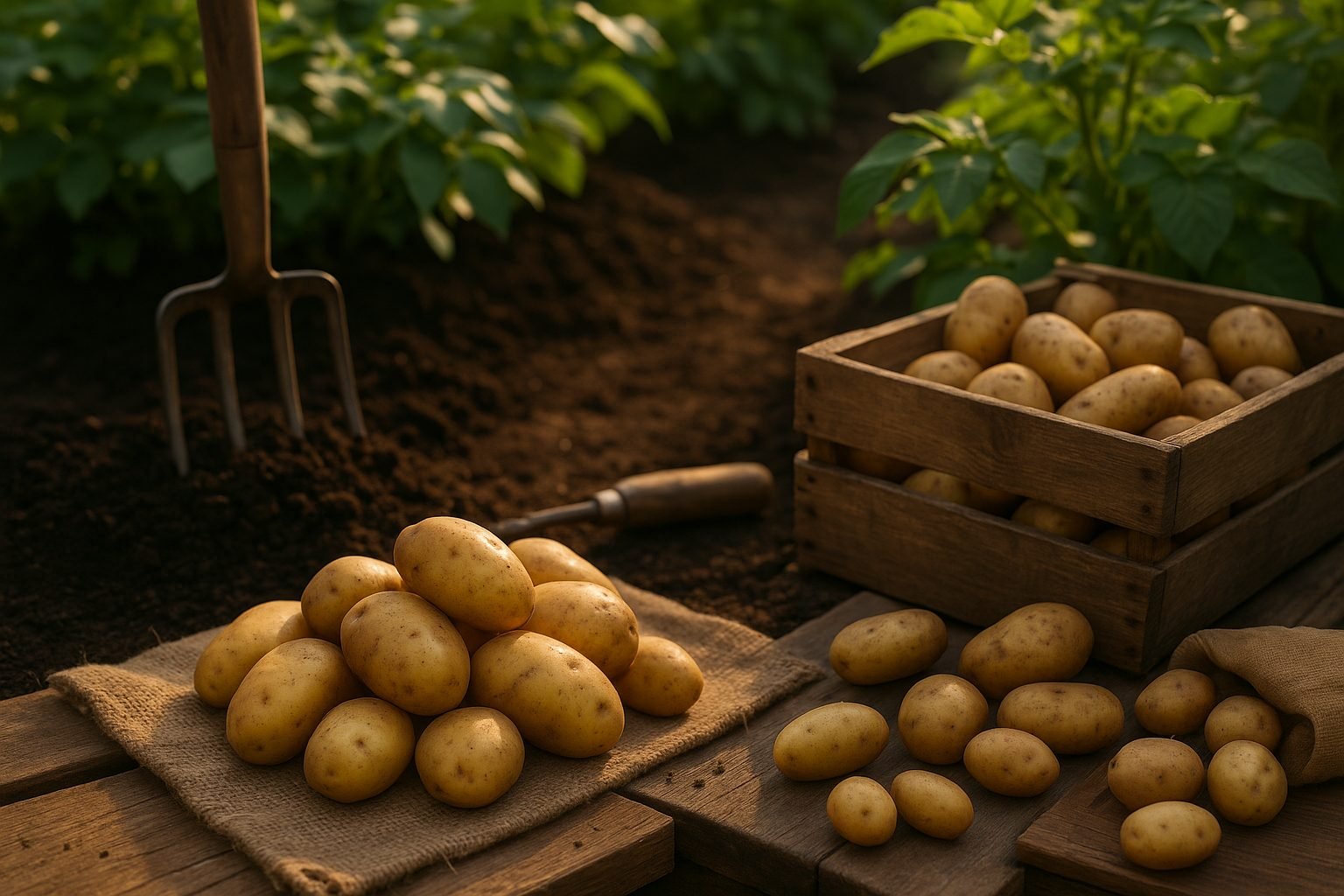 Harvesting and Storing Potatoes