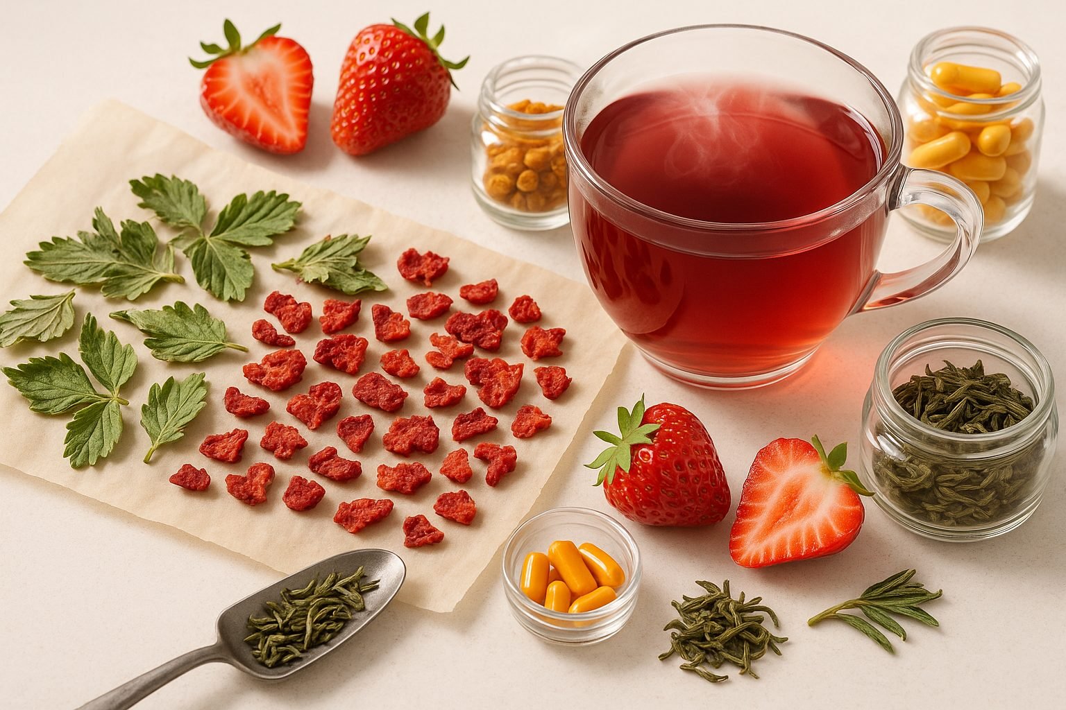 Health Benefits of Strawberry Tea