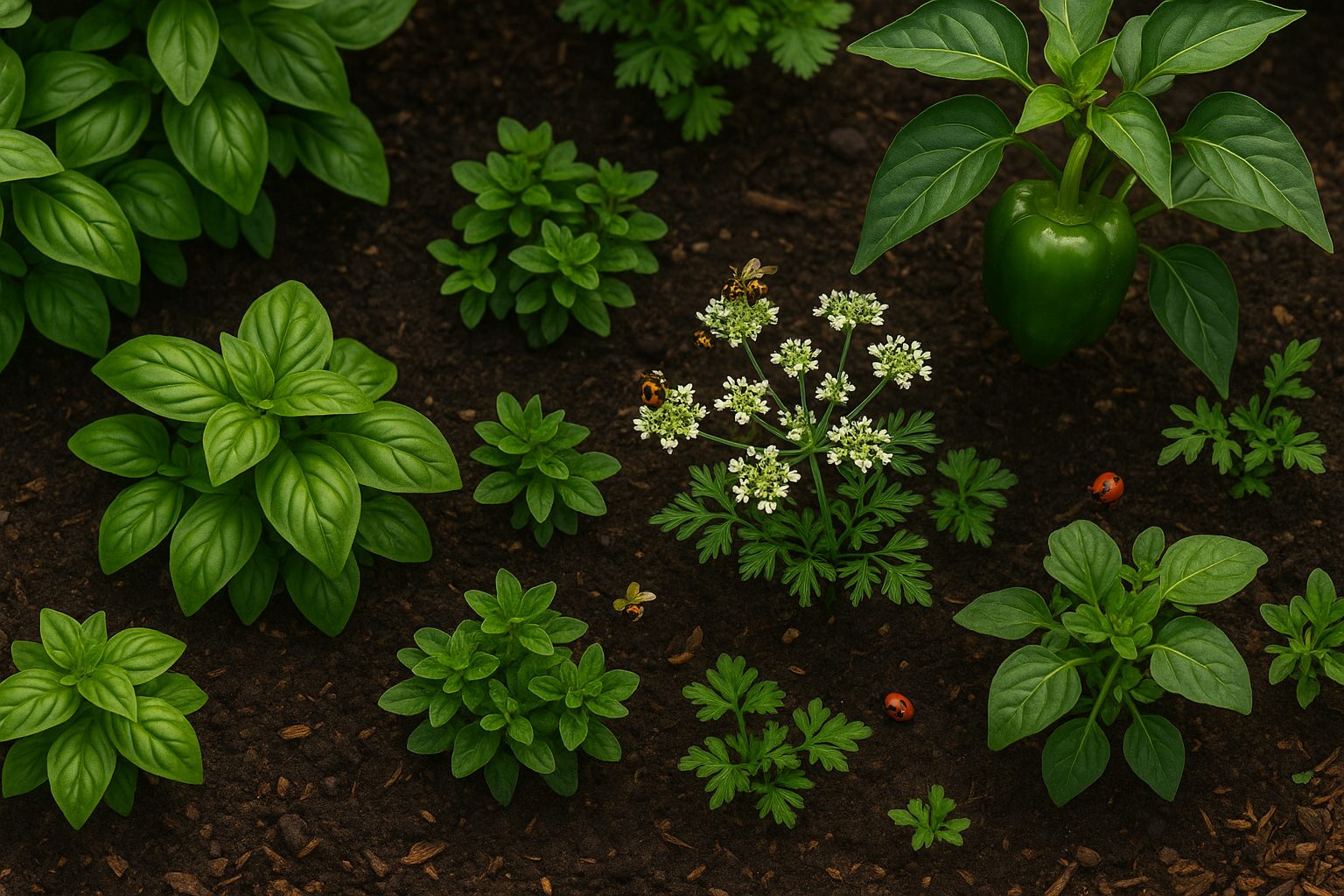 Herbs That Boost Pepper Plant Health